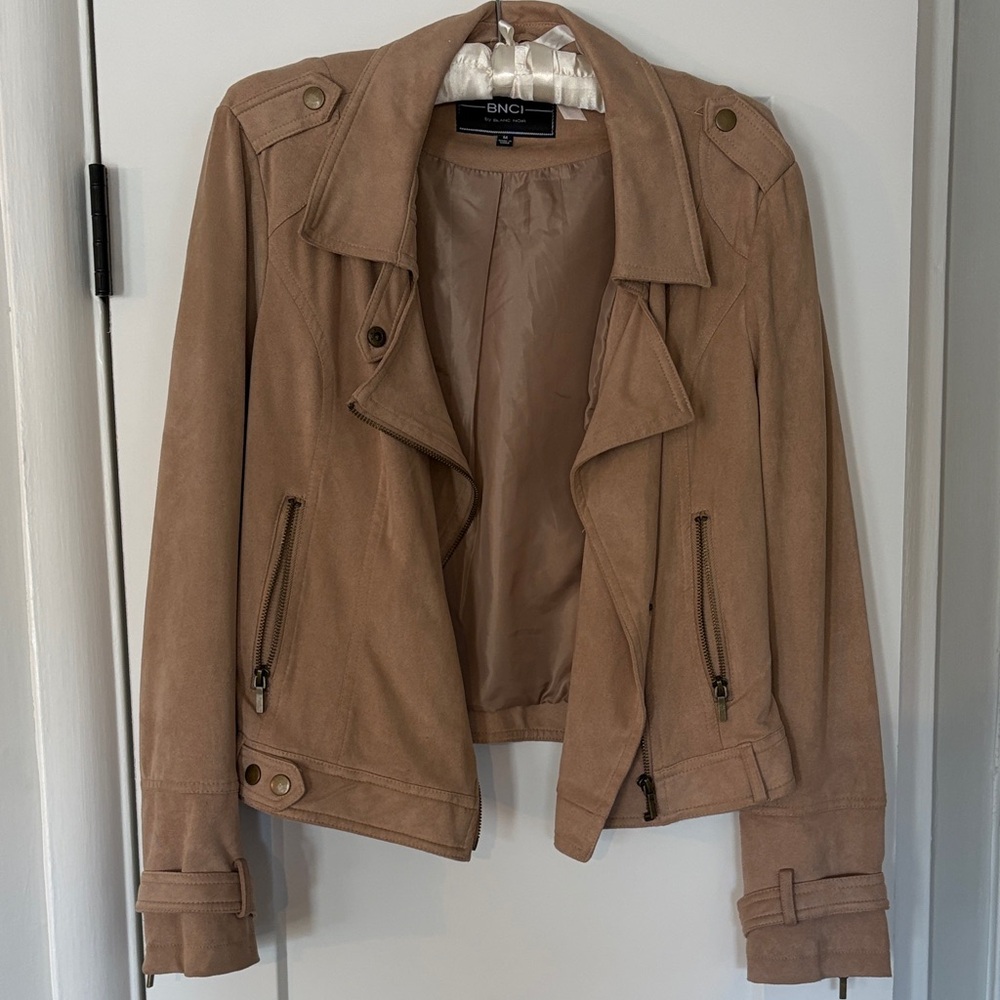 Women's Tan Jacket - BNCI - sz Med
